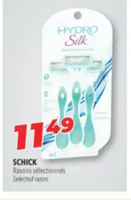 Familiprix Selected razors offer