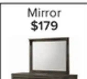 Leon's Cabin mirror - grey offer
