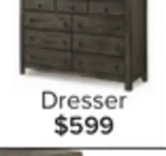 Leon's Cabin 9 drawer dresser - grey offer