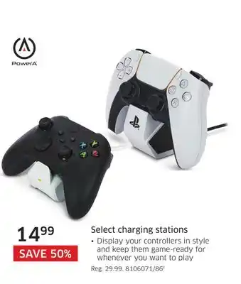 The Source Powera select charging stations offer