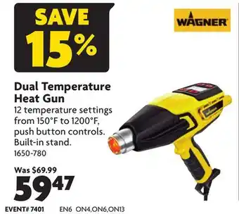 Home Hardware Dual temperature heat gun offer