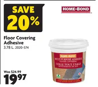 Home Hardware Floor covering adhesive offer
