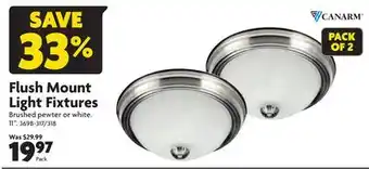Home Hardware Flush mount light fixtures offer