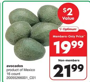 Wholesale Club Avocados, 16 count offer
