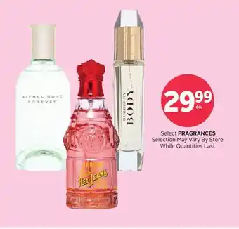 Rexall Select fragrances offer