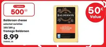 Independent City Market Fromage balderson, 250/280 g offer