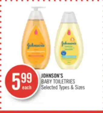 Shoppers Drug Mart Johnson's baby toiletries offer