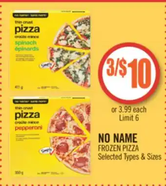 Shoppers Drug Mart No name frozen pizza offer