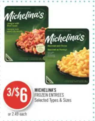 Shoppers Drug Mart Michelina's frozen entrees offer