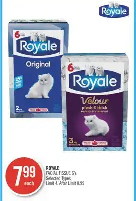 Shoppers Drug Mart Royale facial tissue offer