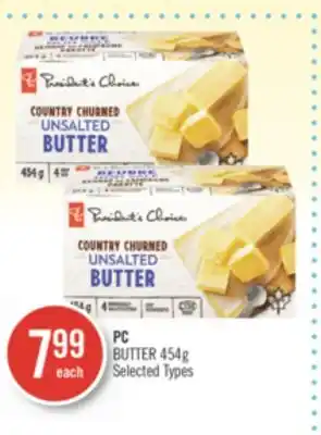 Shoppers Drug Mart Pc butter offer