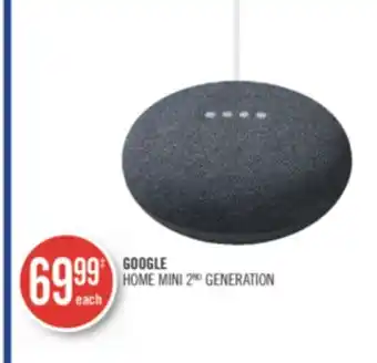 Shoppers Drug Mart Google home mini 2nd generation offer