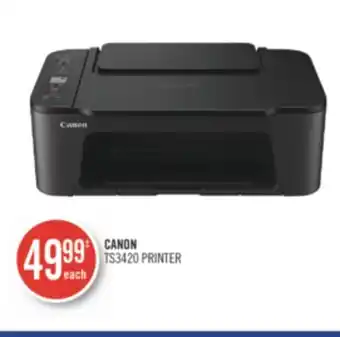Shoppers Drug Mart Canon ts3420 printer offer