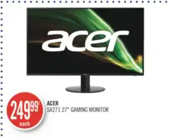Shoppers Drug Mart Acer sa271 27 gaming monitor offer