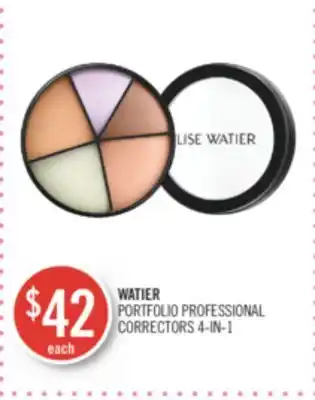 Shoppers Drug Mart Watier portfolio professional correctors 4-in-1 offer