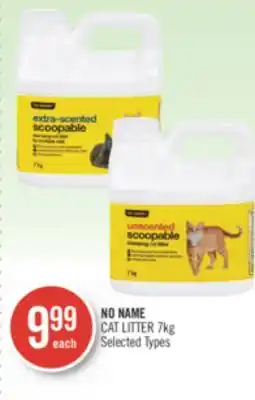 Shoppers Drug Mart No name cat litter offer