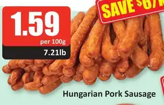 Starsky Hungarian pork sausage offer