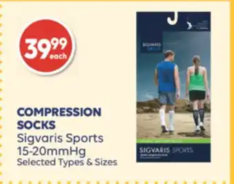 Wellwise by Shoppers Sigvaris sports compression socks offer