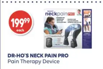 Wellwise by Shoppers Dr-ho's neck pain pro pain therapy device offer