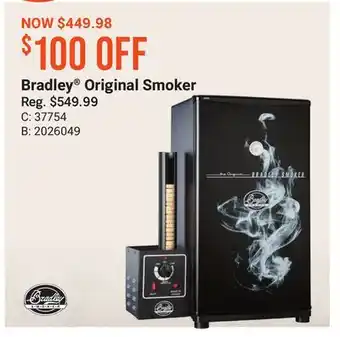 Bradley original smoker
