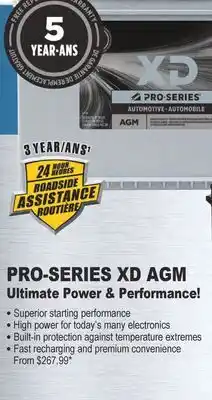 PartSource Pro-series xd agm ultimate power & performance! offer