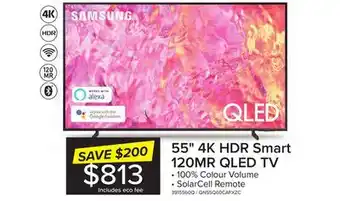 Leon's Samsung 55 qled 4k smart tv qn55q60cafxzc offer