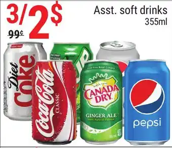 Rossy Asst. soft drinks offer