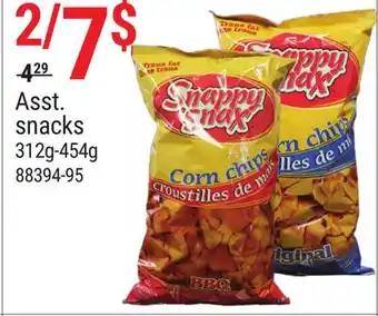 Rossy Asst. snacks offer