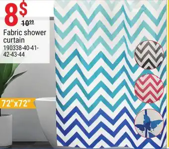 Rossy Fabric shower curtain offer