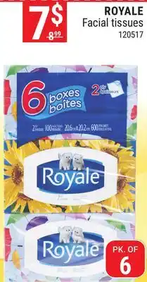 Rossy Royale facial tissues offer
