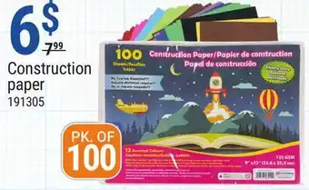 Rossy Construction paper offer