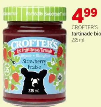 Avril Tartinade bio offer