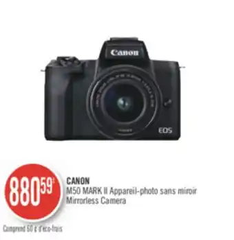 Pharmaprix Canon m50 mark ii appareil-photo mirrorless camera offer