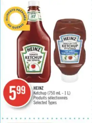 Pharmaprix Heinz ketchup offer