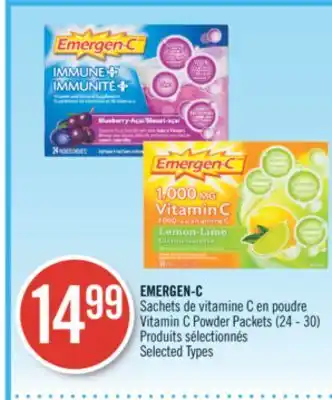 Pharmaprix Emergen-c vitamin c powder packets offer