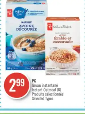 Pharmaprix Pc instant oatmeal offer