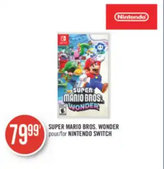 Pharmaprix Super mario bros. wonder for nintendo switch offer