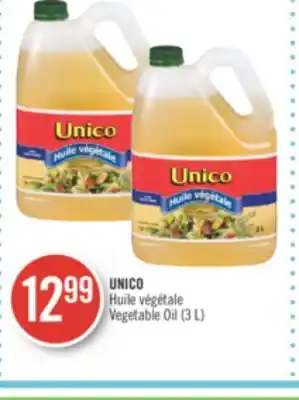 Pharmaprix Unico vegetable oil offer