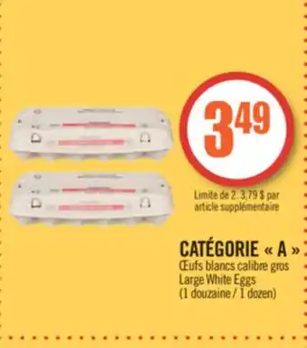 Pharmaprix Large white eggs offer