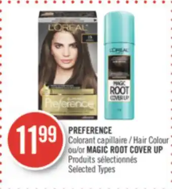 Pharmaprix Preference hair colour or magic root cover up offer