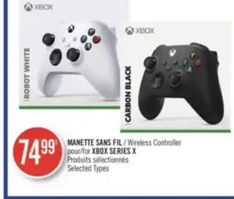 Pharmaprix Manette sans fil pour/for xbox series x offer