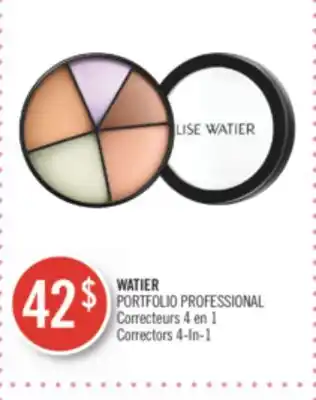 Pharmaprix Watier portfolio professional offer