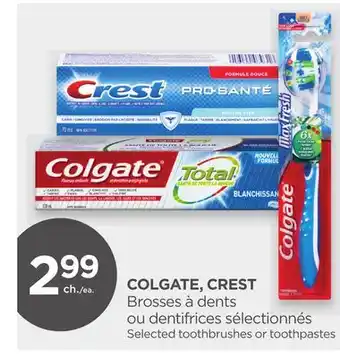 Proxim Colgate, crest offer