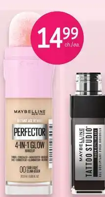 Uniprix Maybelline new york offer