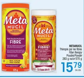 Uniprix Metamucil thérapie par les fibres fiber therapy poudre/powder offer