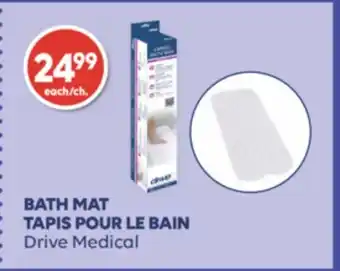 Wellwise by Shoppers Tapis pour le bain drive medical offer