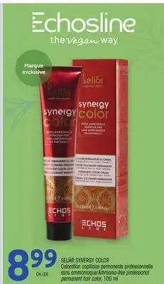 Uniprix Seliàr synergy color coloration capillaire permanente professionnelle sans ammoniaque/ammonia-free professional permanent hai offer