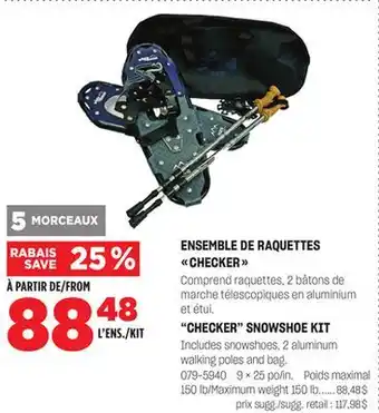 BMR Ensemble de raquettes offer