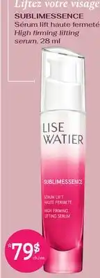 Uniprix Sublimessence sérum lift haute fermeté high firming lifting serum offer