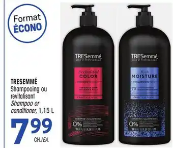 Uniprix Tresemmé shampooing ou revitalisant shampoo or conditioner offer